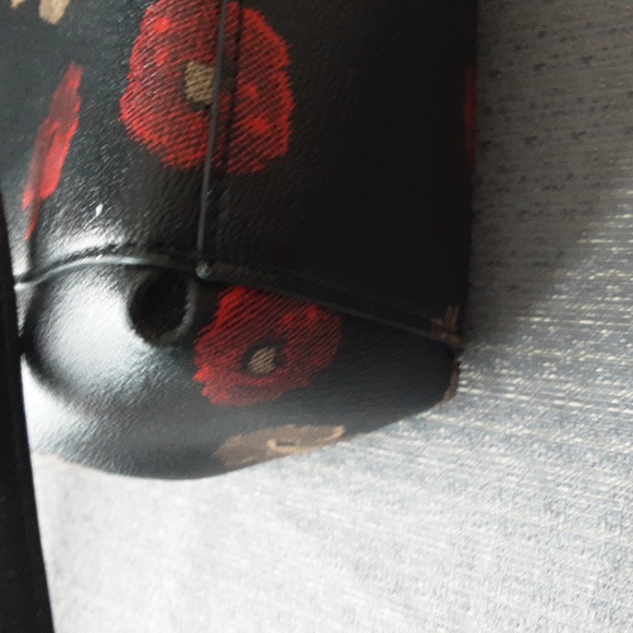 Coach Mini Christine Floral Carryall Purse - Picture 6 of 13